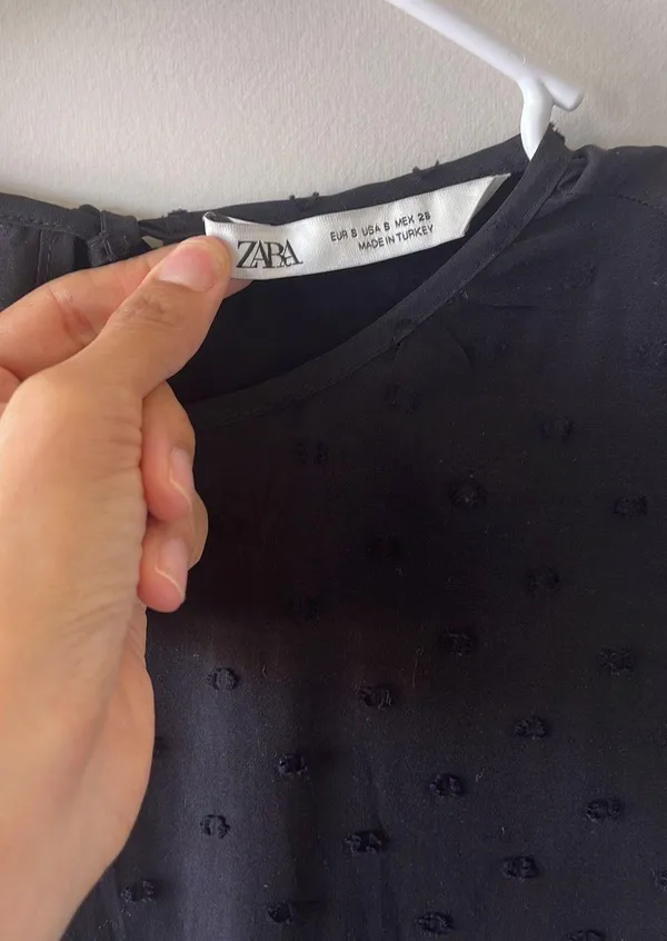 ZARA Peplum Top S - Image 3