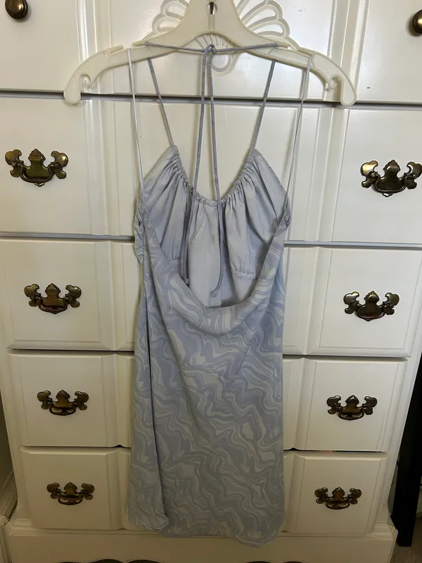 Abercrombie Halter Ruched Mini Dress - Image 2