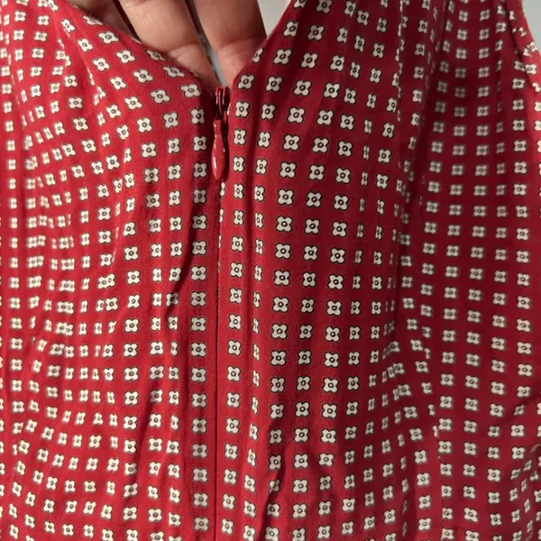 MAEVE Women's Red patterned jumpsuit SIZE 2 - Image 5