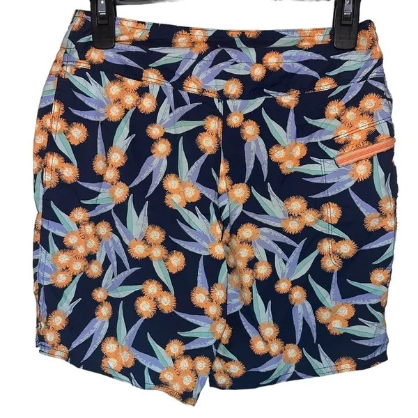 Patagonia Stretch Planing Boardshorts Las Flores New‎ Navy Baggies 8” Size: 4 - Image 3
