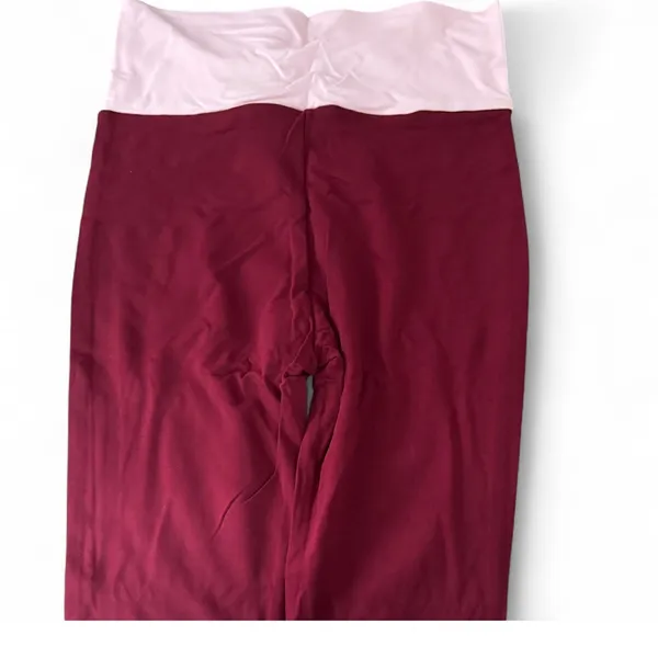 Edikted Contrast Fold Over Flared Leggings nwt s - Image 2
