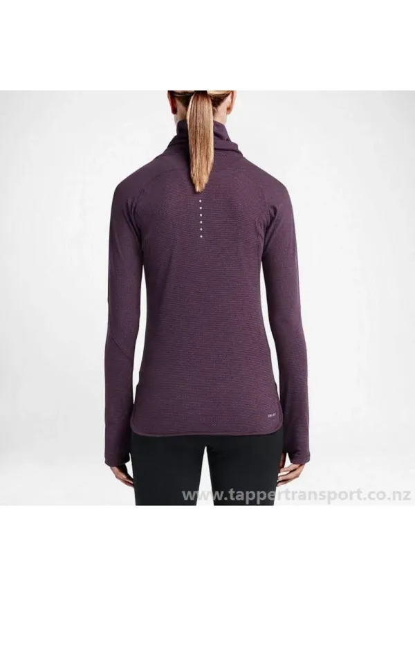 Nike Women's Aeroreact Long Sleeve Training Top Atomic Purple - Image 2