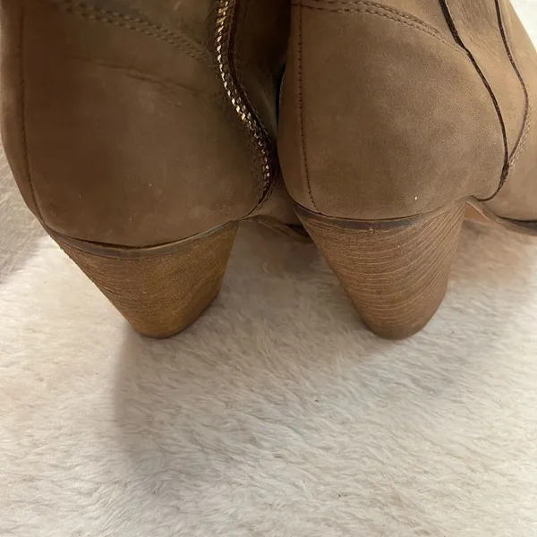 Aldo Tan Brown Heeled Knee High Boots - Image 5