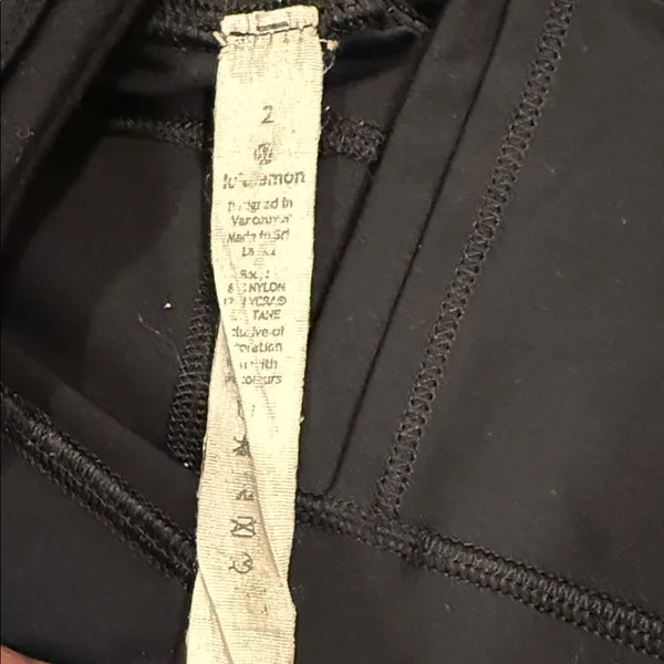 Lululemon Athletica Black Leggings - Image 2