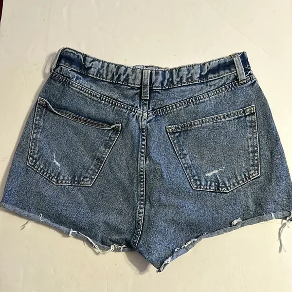 Target High Waisted Denim Shorts - Image 5