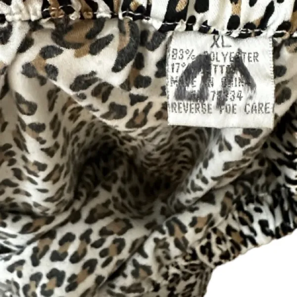 Vintage Evandale‎ Intimates Animal Print Pajama Set - Image 13