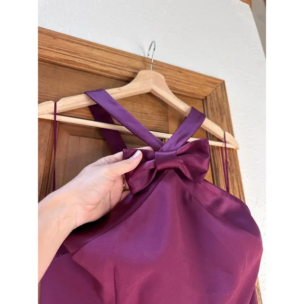 SAU LEE Eloise Bow Front Gown in Boysenberry Size 8 - Image 7