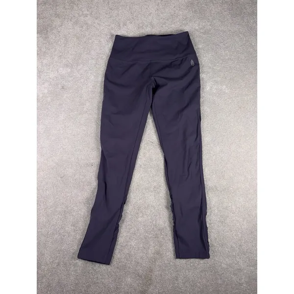 FP Movement Leggings Womens S Small Purple Cut Out Leg Active Gym Free‎ People - Image 2