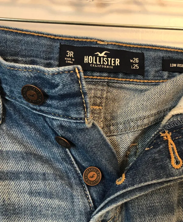 Hollister Low Rise Boyfriend Jeans - Image 2