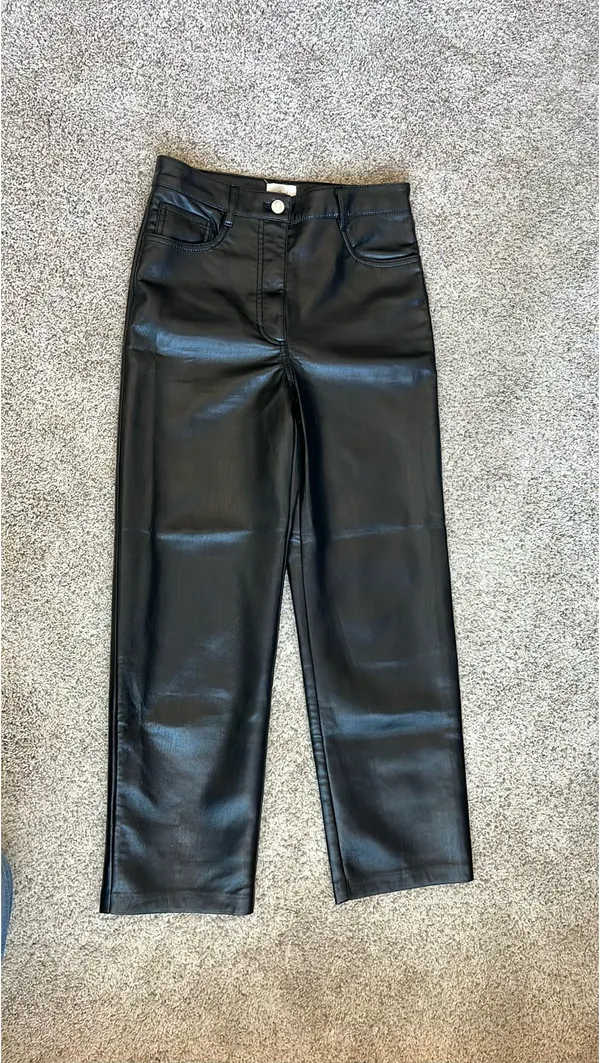 Aritzia Wilfred Leather Pants - Image 2
