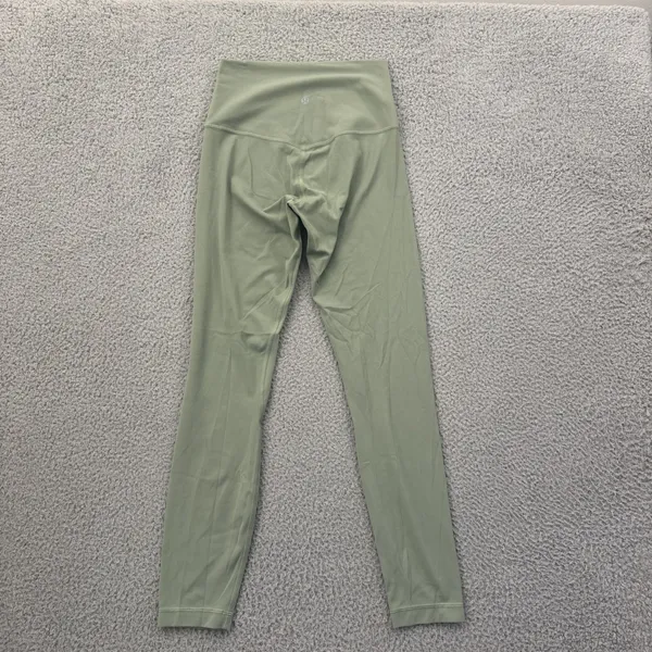 Lululemon Align High Rise Leggings Willow Green Athletic Athleisure Women 4 x 25 - Image 3