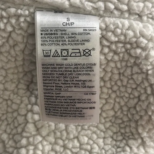 Gap Hoodie Gray Small‎ - Image 3