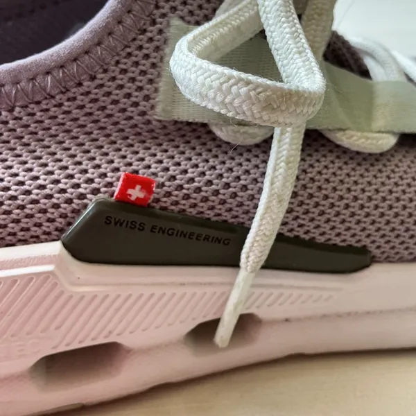 On Running Cloudnova Mauve White Women 8.5 Sneakers 76.98133 Low Top Mesh Shoe - Image 12
