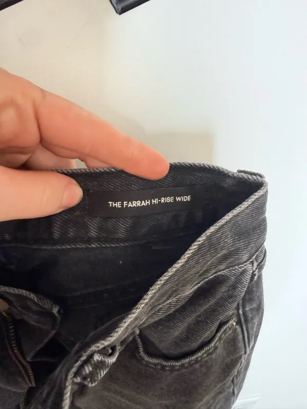 Aritzia Farrah Jeans Denim Forum The High-Rise - Image 6