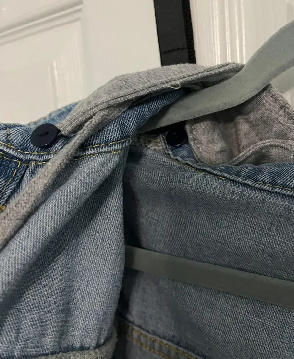 Amazon Hooded Jean Jacket - Image 4
