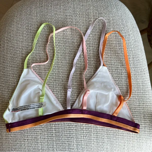 Free People Finn Strappy Back Bralette in White NWT - Image 6