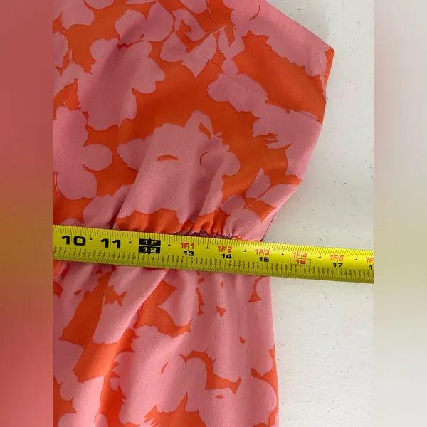 Sanctuary Social Standard Smocked Floral Back Maxi‎ Sun Dress Size Large EUC - Image 8