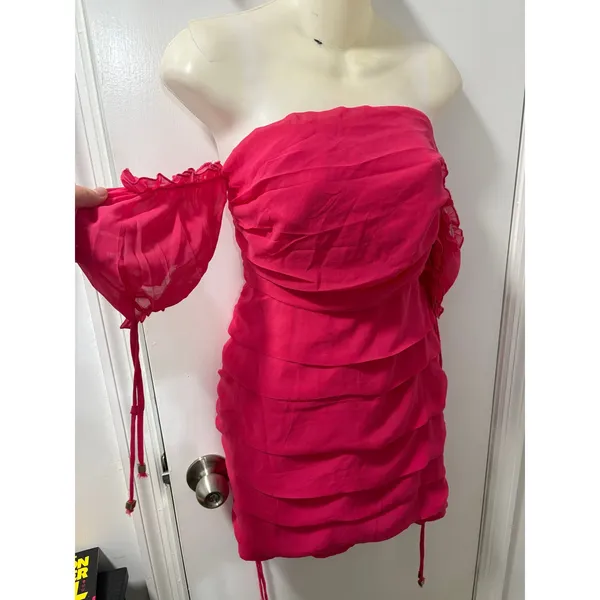 Pink Showpo mini dress - Image 10