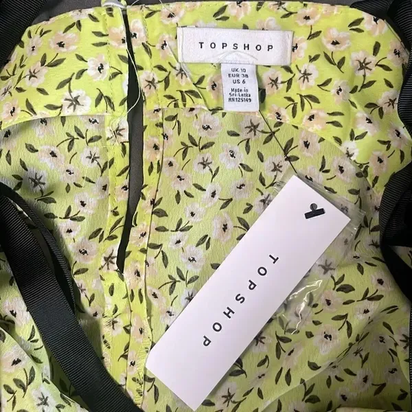 Topshop NWT summer maxi dress. Size 6. - Image 6