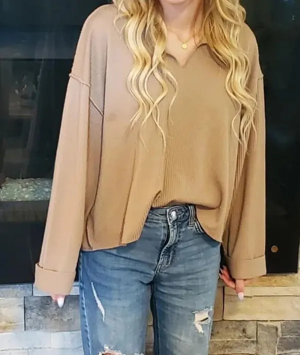 Francesca's Long Sleeve Top - Image 2