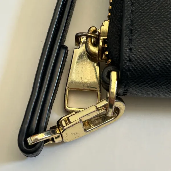 Tory Burch sapphire leather wallet black - Image 4