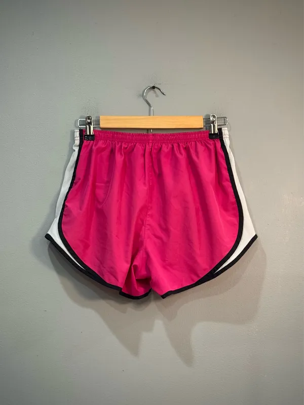 Pink Nike Dri-Fit Lined Athletic Shorts Size M EUC - Image 2