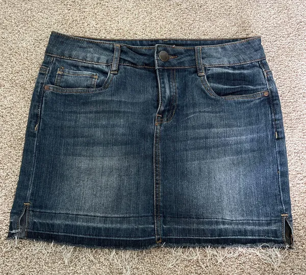 Dollhouse Jean Skirt - Image 2