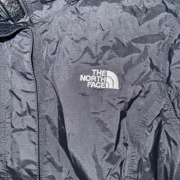 THE NORTH FACE HYVENT Women's 3 in 1 Windbreaker Jacket Hooded Black SZ Medium‎ - Image 3