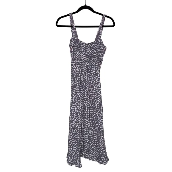 Faithfull The Brand x Anthropologie Noemie‎ Midi Dress 4 Daisy Smocked Rufflee - Image 6