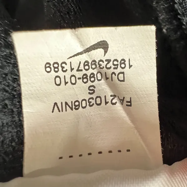 Nike Jogger Womens‎ Small Sportswear Heritage Black Poly Knit Pants DJ1099-010 - Image 5