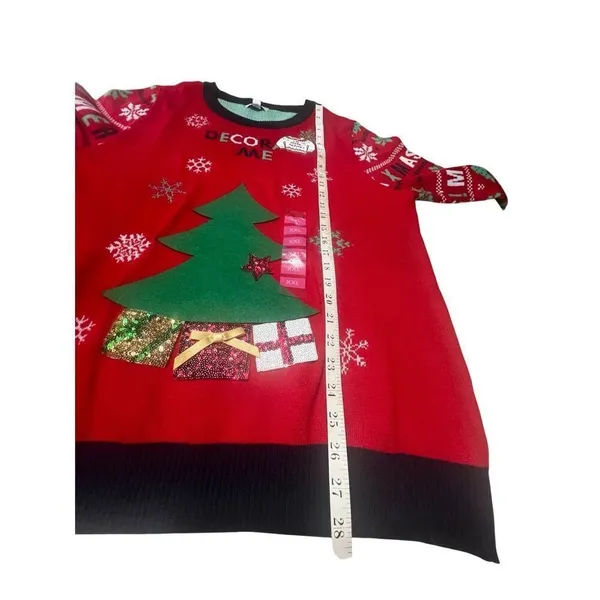 Rockin Around Womans Xmas Sweater Sz XXL NWT - Image 7