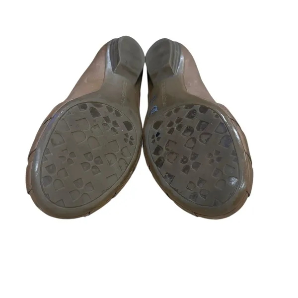 Naturalizer Tan Leather Ballet Flats Maude - Image 5