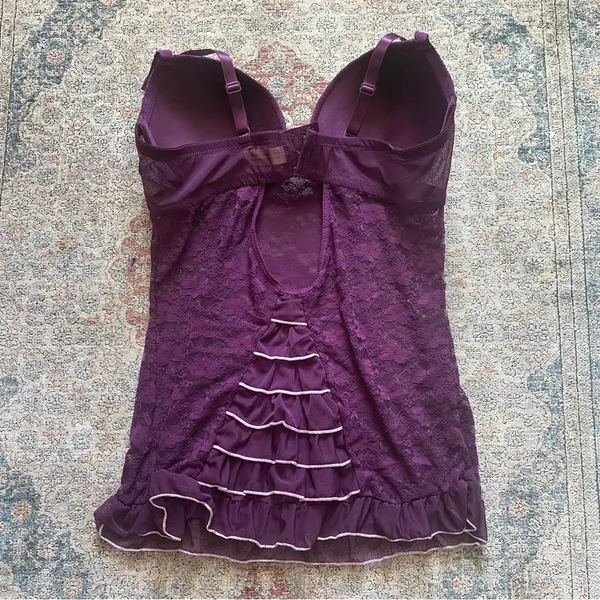 •Jessica Simpson lace babydoll chemise• Size 2X - Image 2