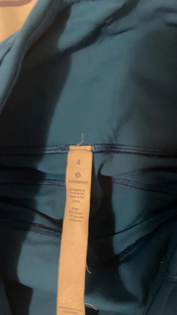 Lululemon blue  leggings - Image 3