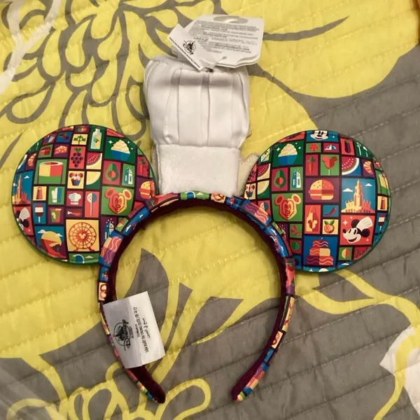 NWT 2025 Disney California Food & Wine Festival Chef Mickey Ears Headband - Image 2