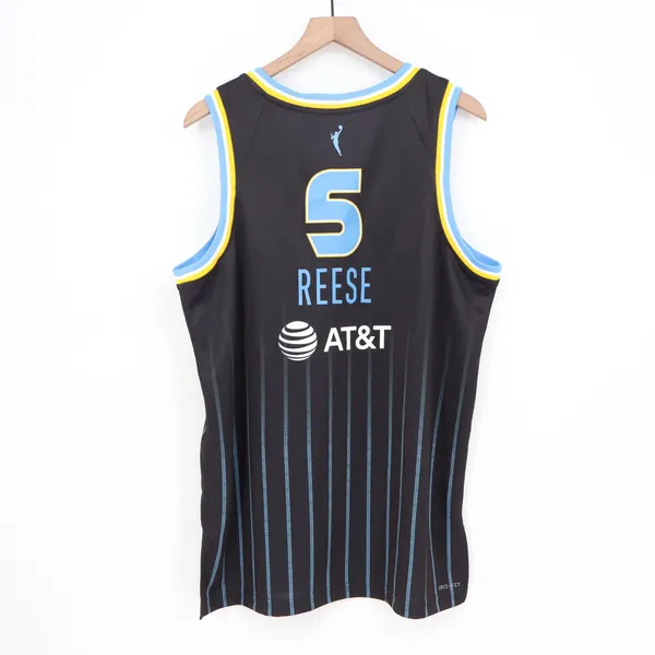 Nike Chicago Sky Angel Reese Explorer Edition Jersey Black Womens Large - Image 7