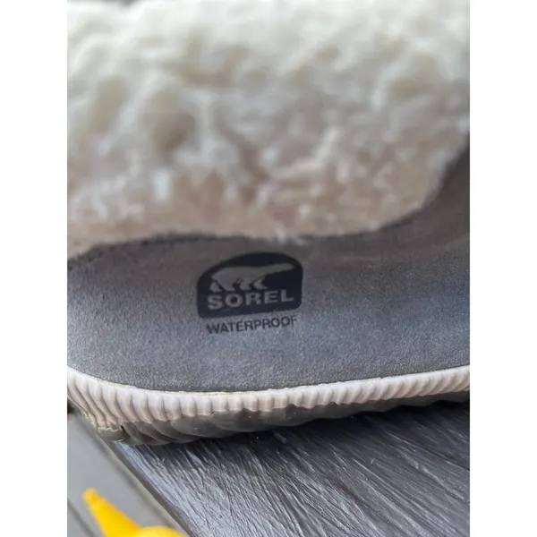 Sorel Out N About Plus Conquest Sherpa Lined Waterproof Boots Size 5 - Image 9