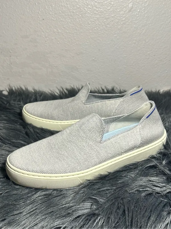 Rothys The Original Slip On Sneaker Diamond Twill Slip-On Size 8.5 - Image 7