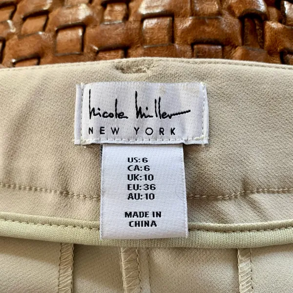 Nicole Miller Tan Pants - Image 4