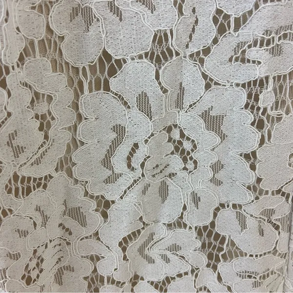 Lulu’s Love Everlasting White Floral Lace Mermaid Dress Brand New Size Medium - Image 2