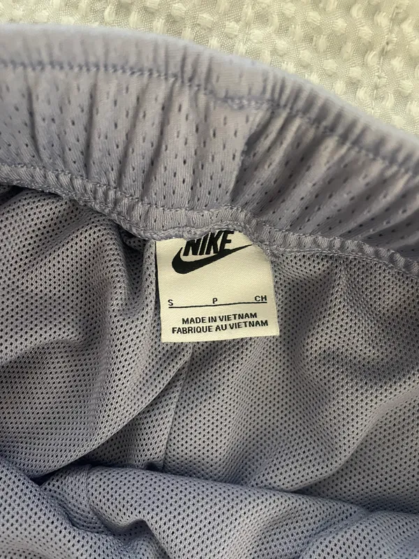 Nike Gray Purple Athletic Shorts - Image 3
