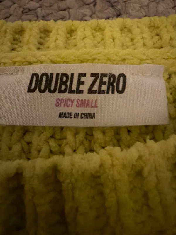 Yellow Double Zero Sweater - Image 2
