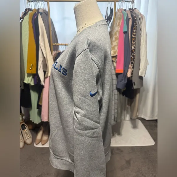 Nike NFL Gray Indianapolis Colts Crewneck Sweatshirt - Image 3