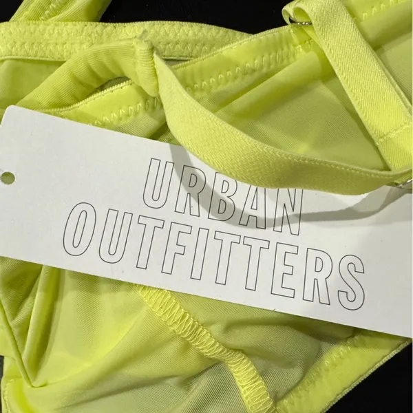 NEW Urban Outfitters Out From Under Yellow Corset Top Women’s Medium - Image 7