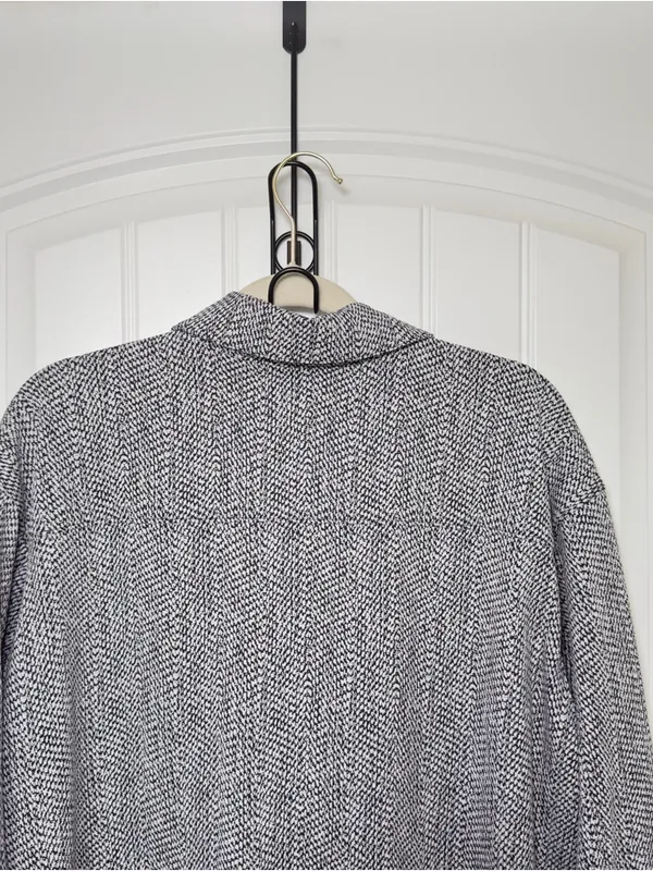 Athleta‎ Women Large Braiden Textured Shirt Jacket Shacket Granolachic Normcore - Image 6