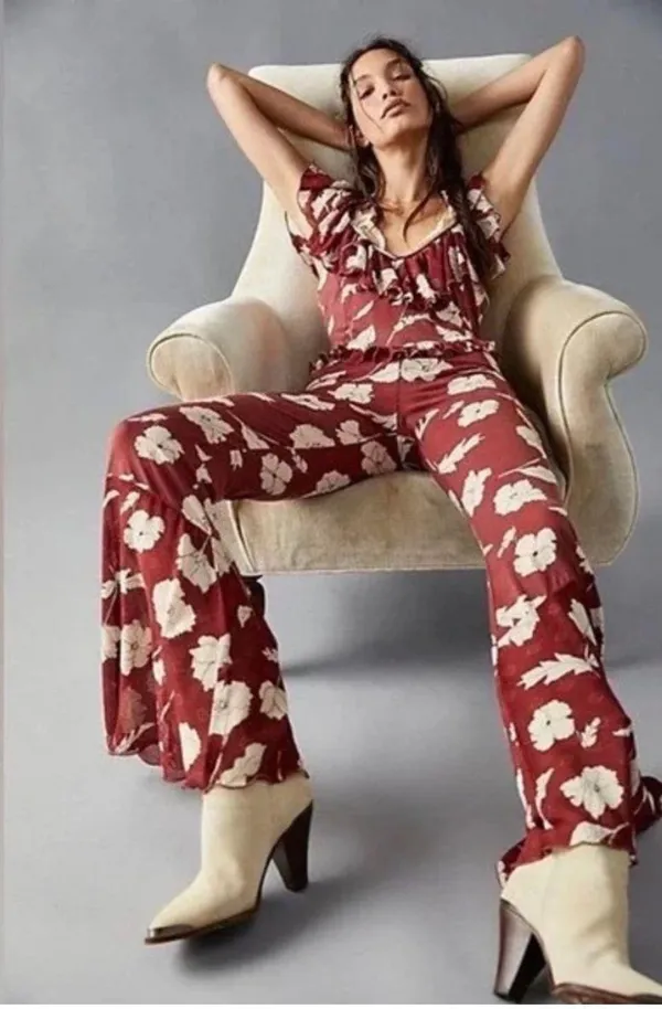 Free People NWOT Austyn One Piece Jumpsuit Medium - Image 3