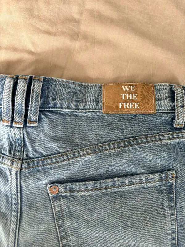 Free People Denim Shorts - Image 4