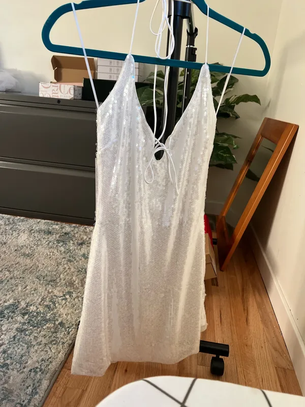 Princess Polly Halter Sequin Dress - Image 4