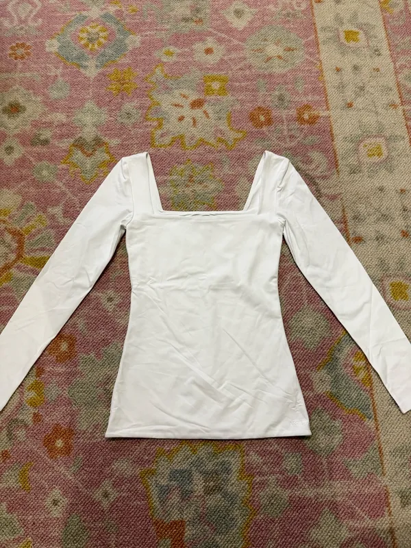 Aritzia Original Contour Squareneck Hip Longsleeve  - Image 2