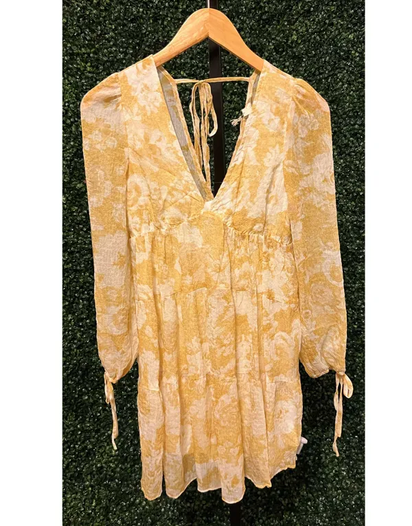Flowy Floral Dress - Image 4